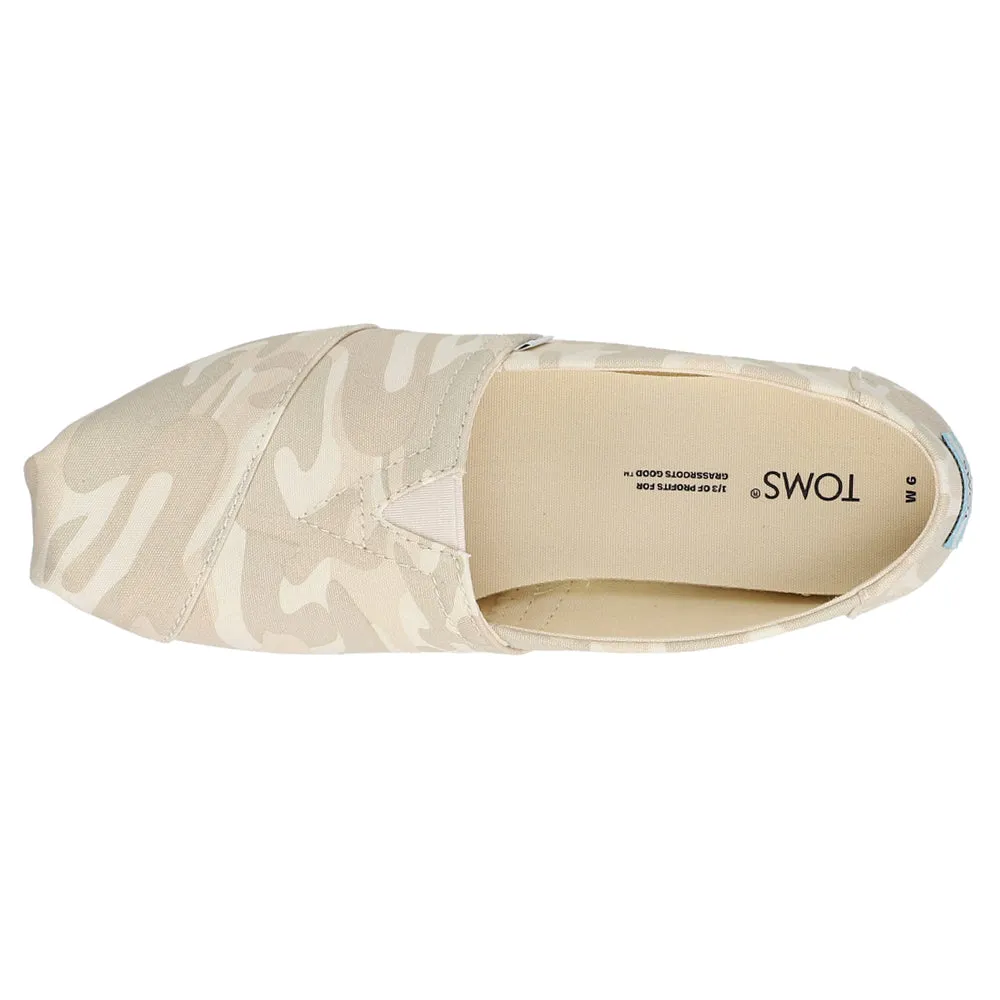 Alpargata Camo Slip On Flats