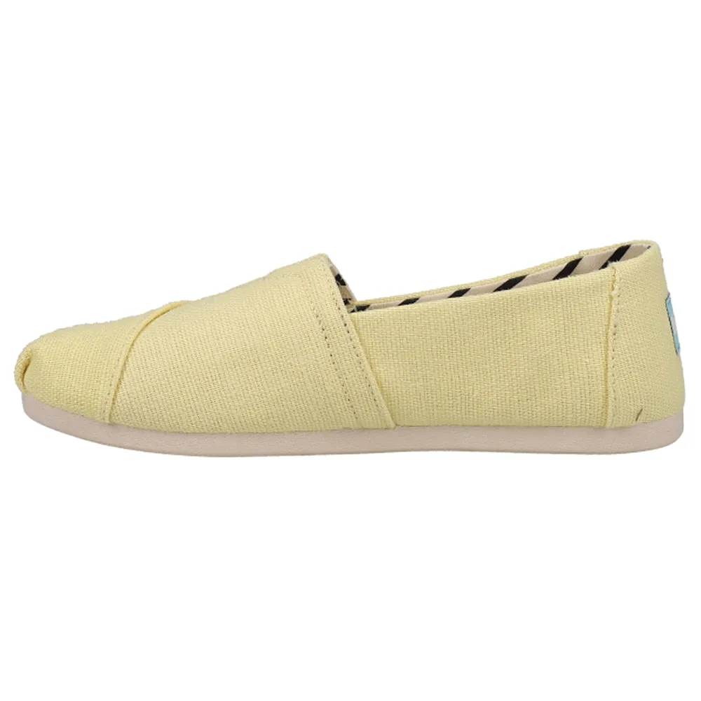 Alpargata Solid Slip On Flats