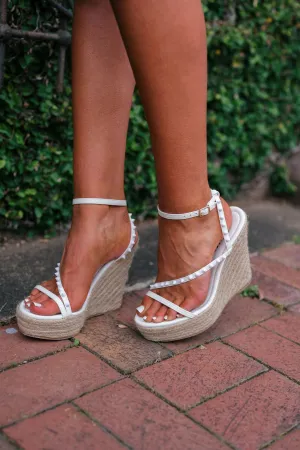 Amozae-Angelique Wedges-White