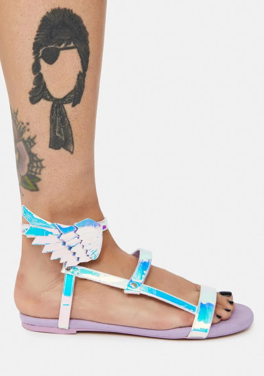 Atlantis Holographic Flyh Olympian Winged Sandals