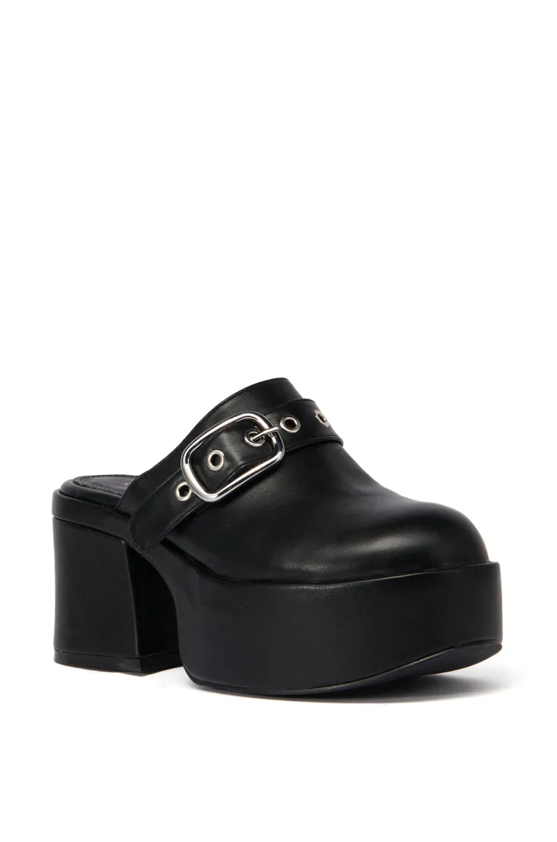 AZALEA WANG CLARAMAE BLACK CLOG