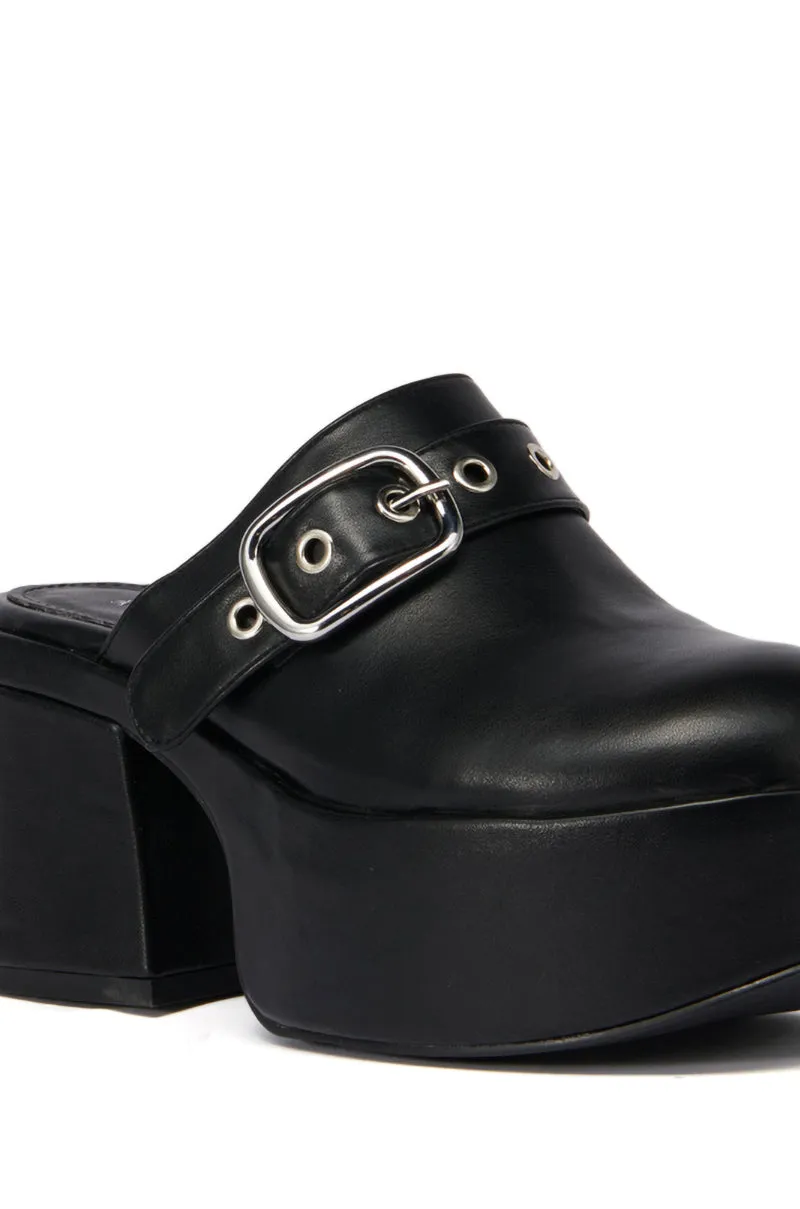 AZALEA WANG CLARAMAE BLACK CLOG