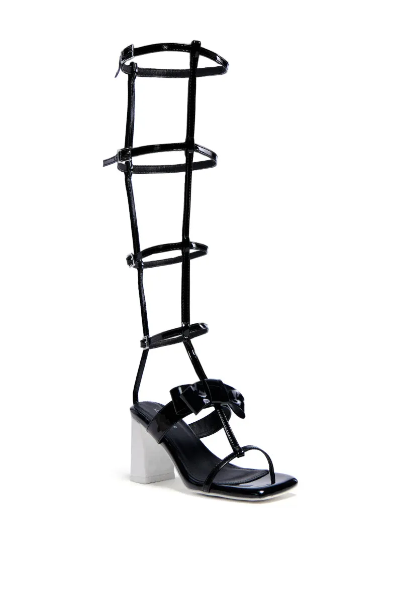 AZALEA WANG KITTERS MULTI STRAPPY SANDAL