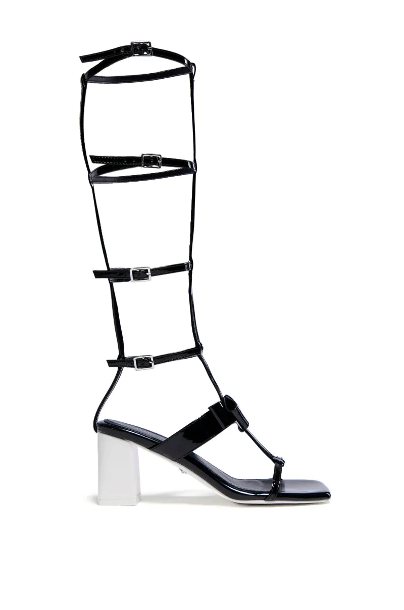 AZALEA WANG KITTERS MULTI STRAPPY SANDAL