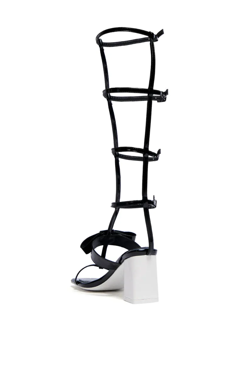 AZALEA WANG KITTERS MULTI STRAPPY SANDAL