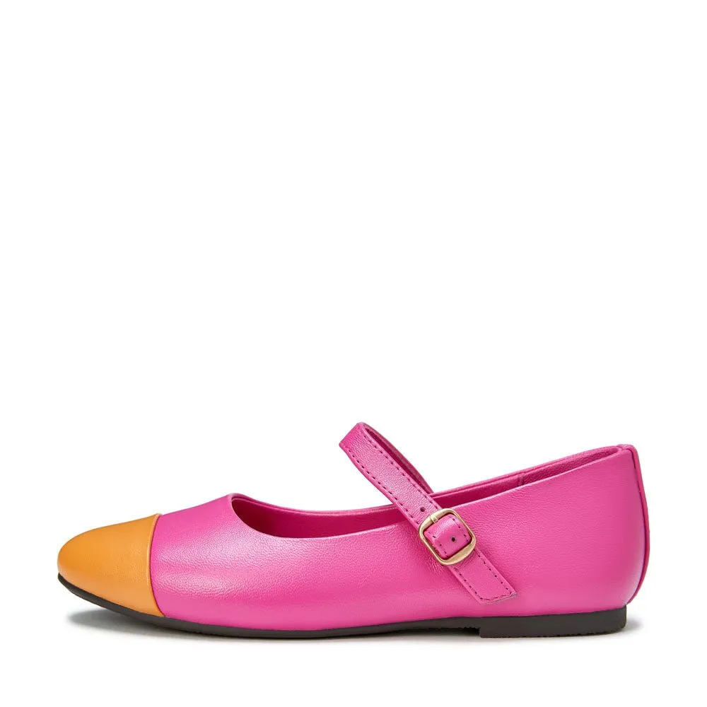 Bebe Leather 2.0 Fuchsia/Orange