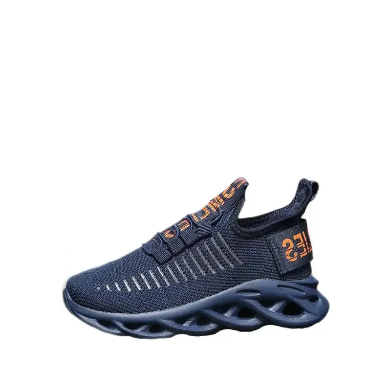 Blade Rubber Sole Breathable Slip On Sneakers