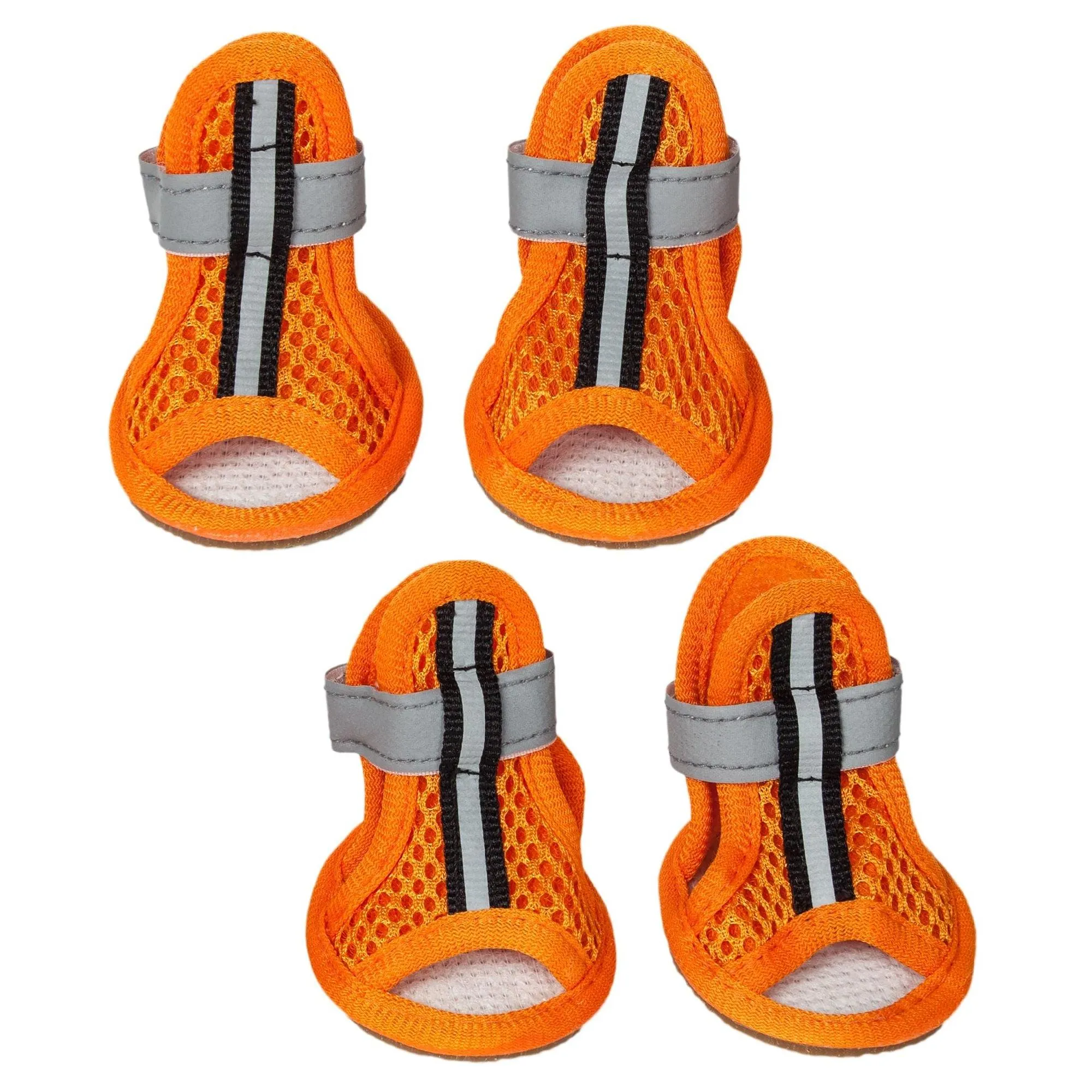 Breathable Mesh Dog Sandals with Rubber Soles Footwear