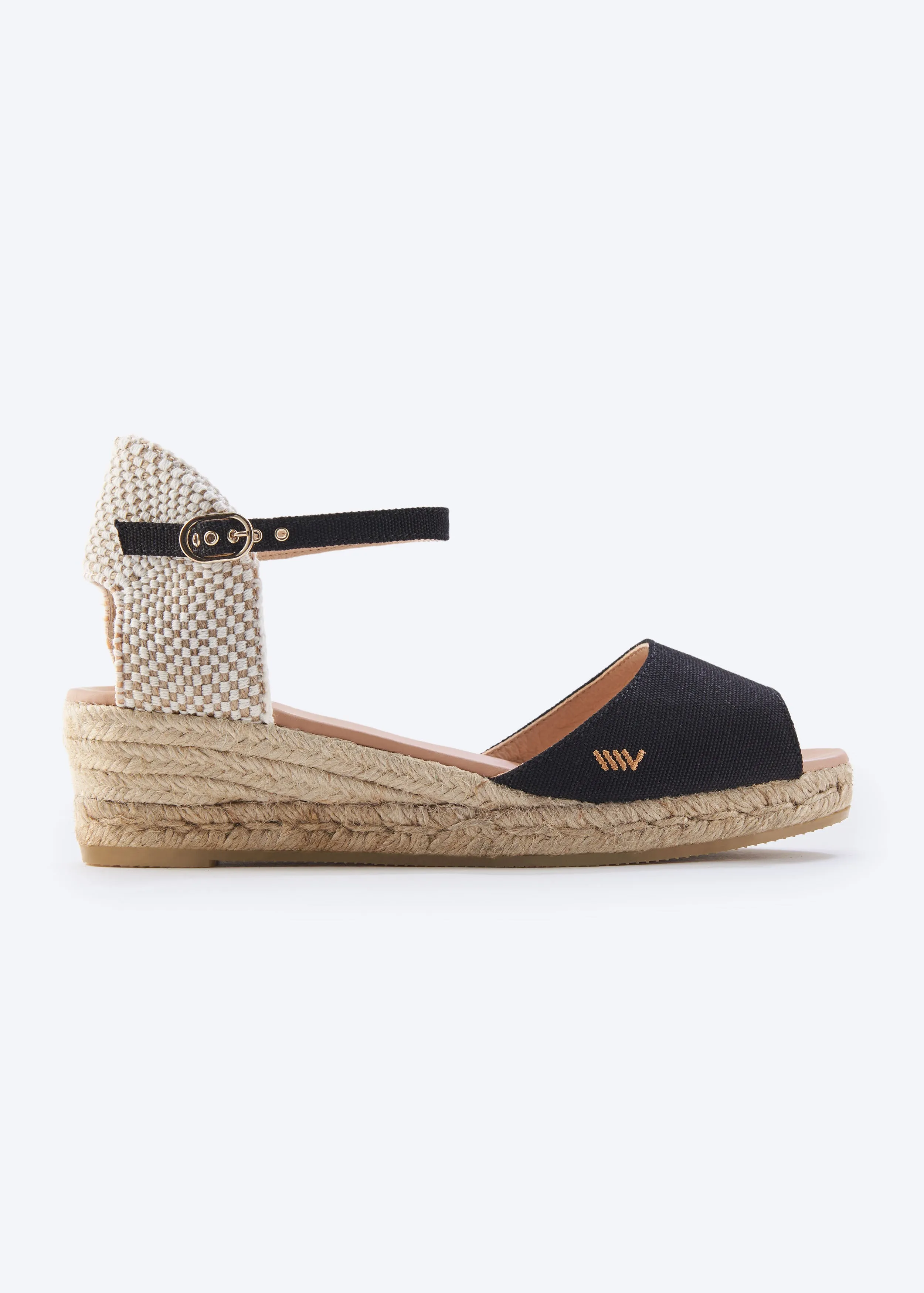 Cavall Canvas Espadrille Sandal Wedges