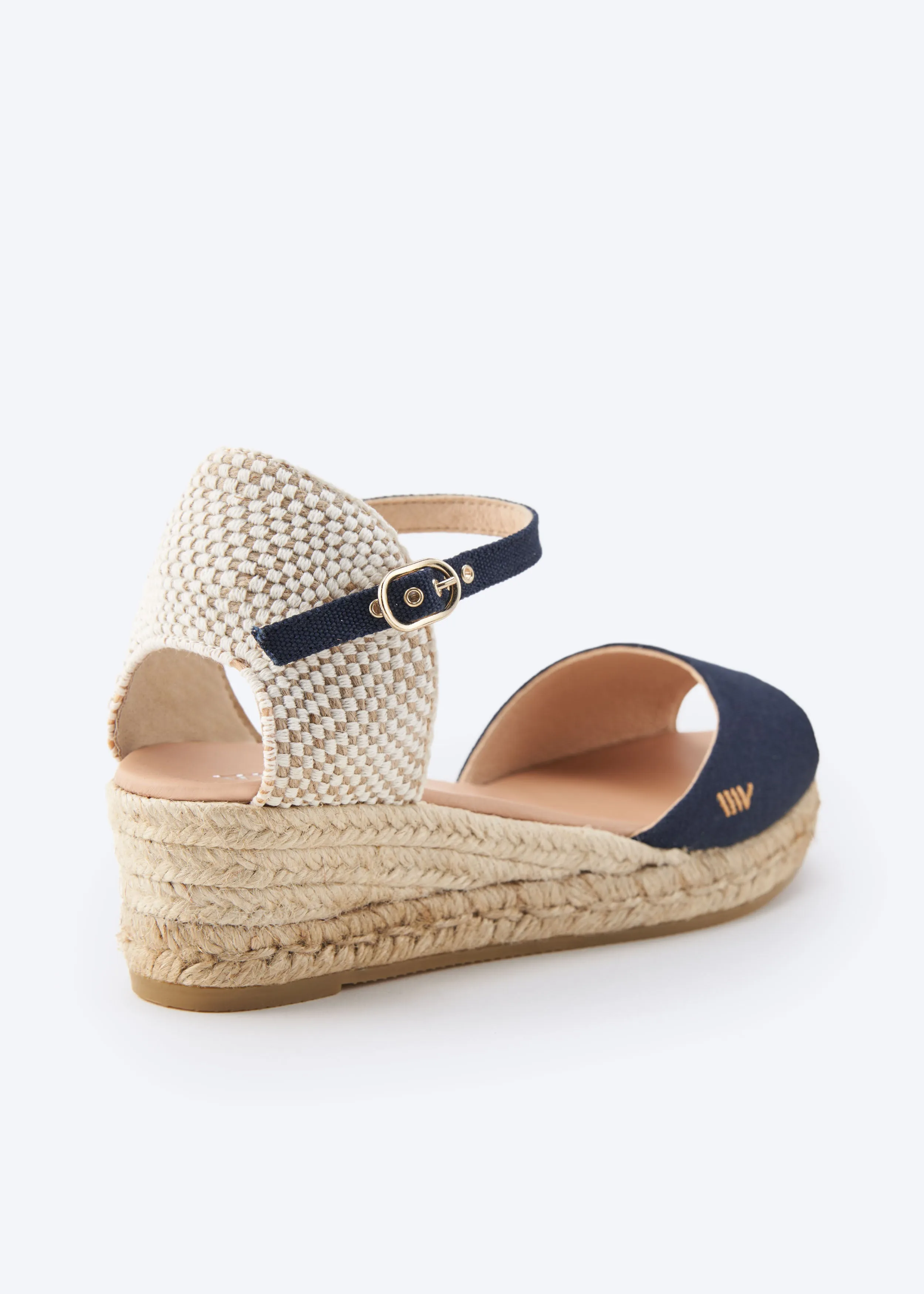 Cavall Canvas Espadrille Sandal Wedges