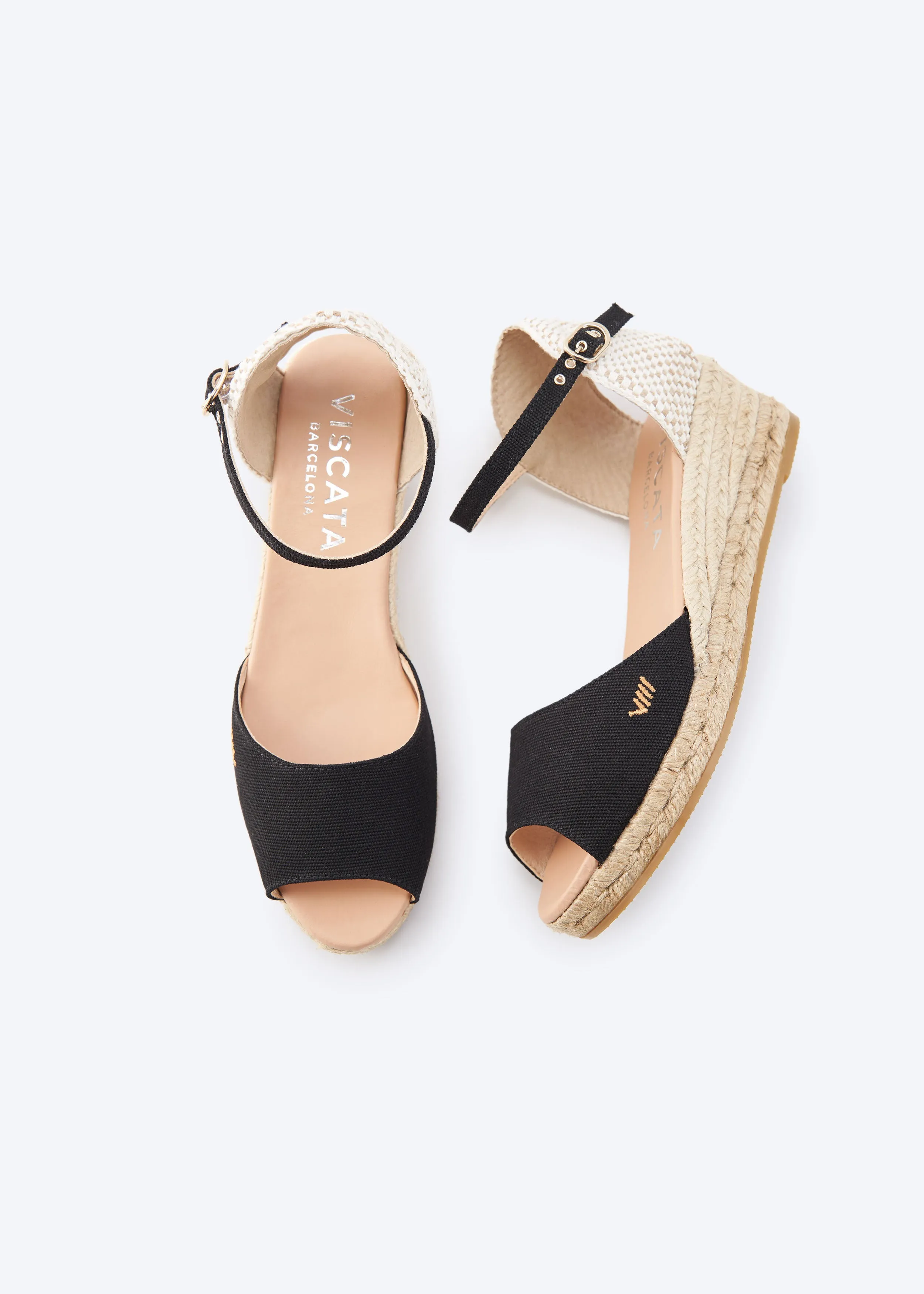 Cavall Canvas Espadrille Sandal Wedges