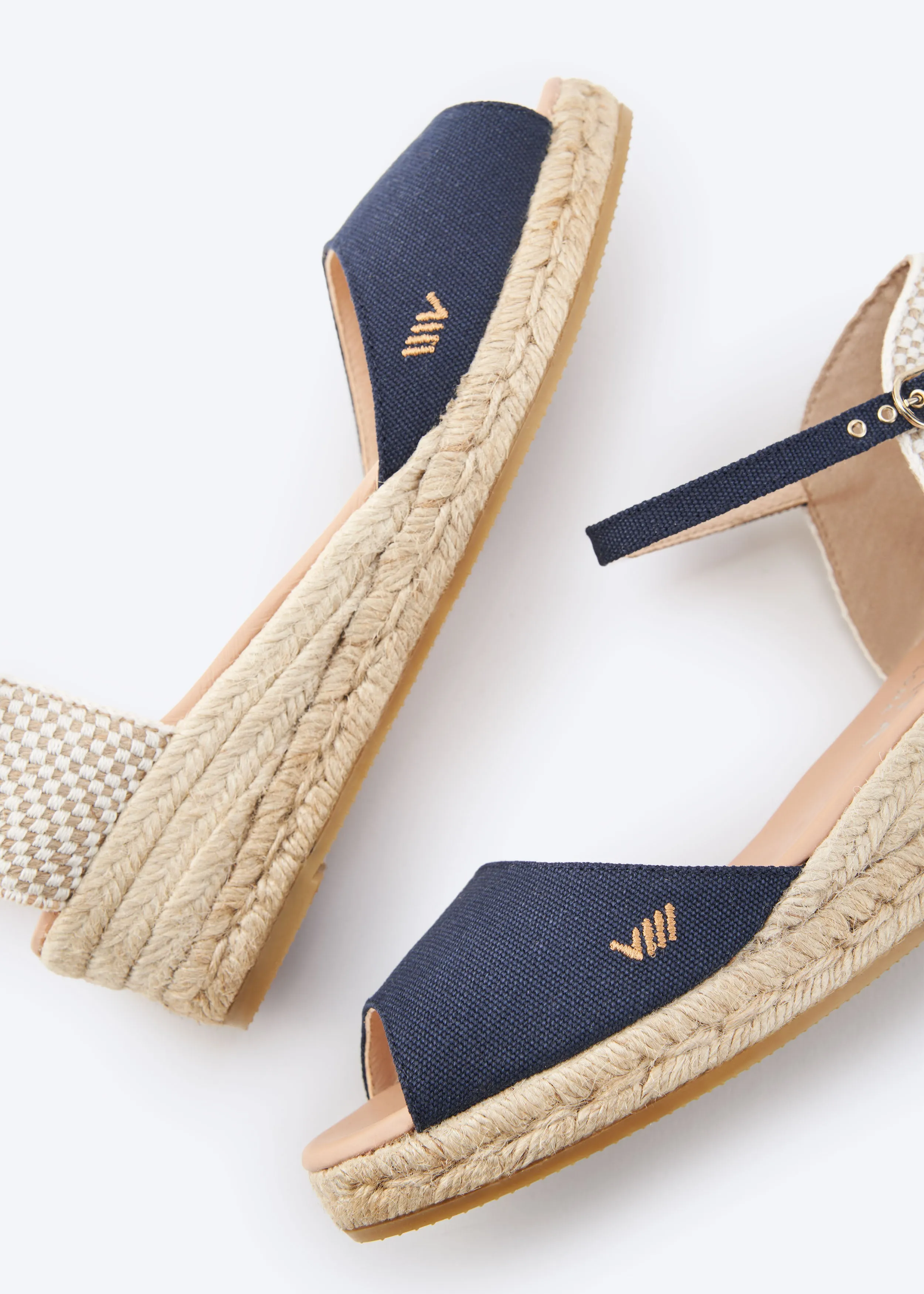 Cavall Canvas Espadrille Sandal Wedges