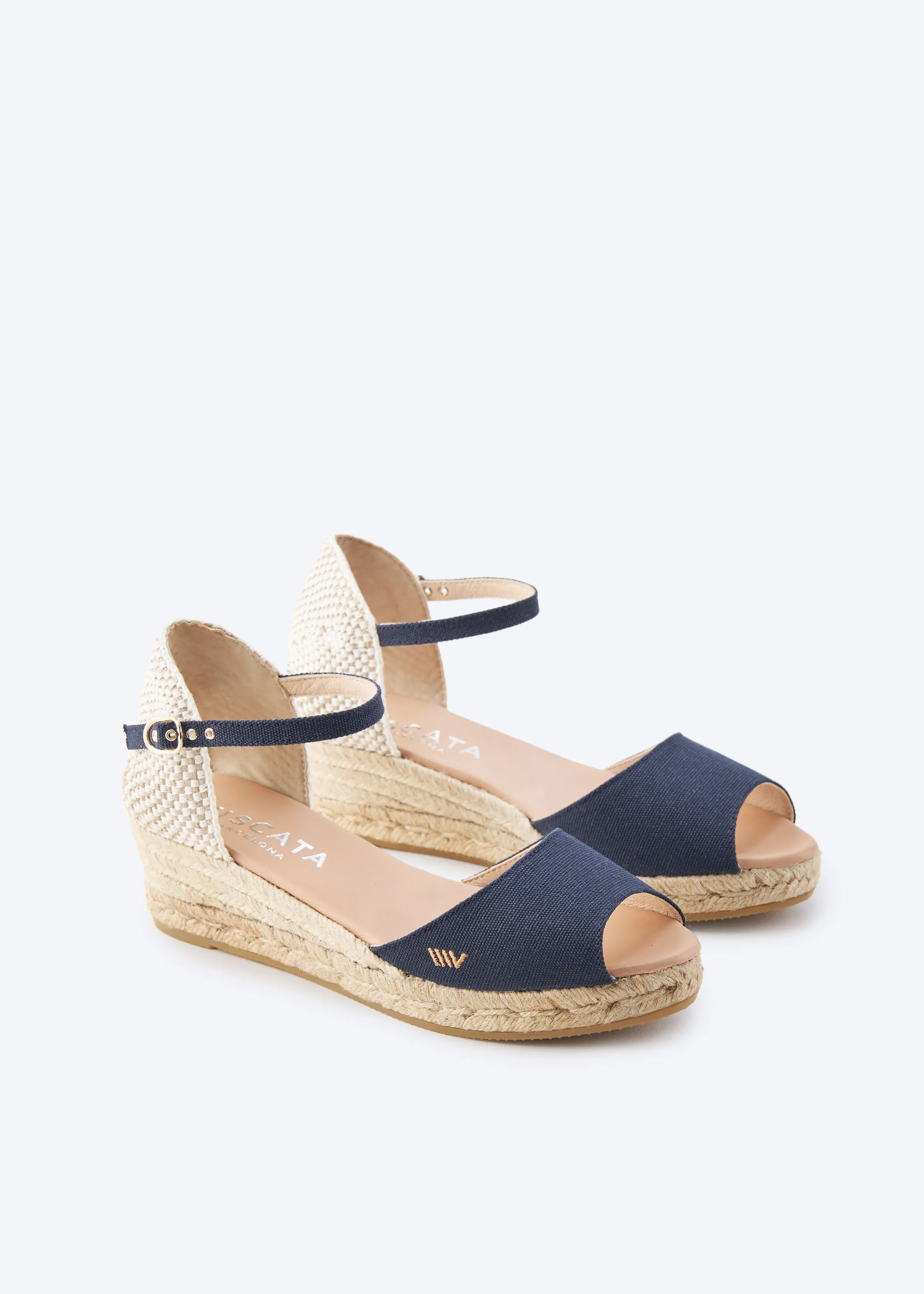 Cavall Canvas Espadrille Sandal Wedges