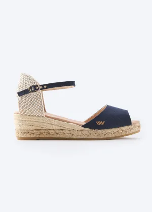 Cavall Canvas Espadrille Sandal Wedges