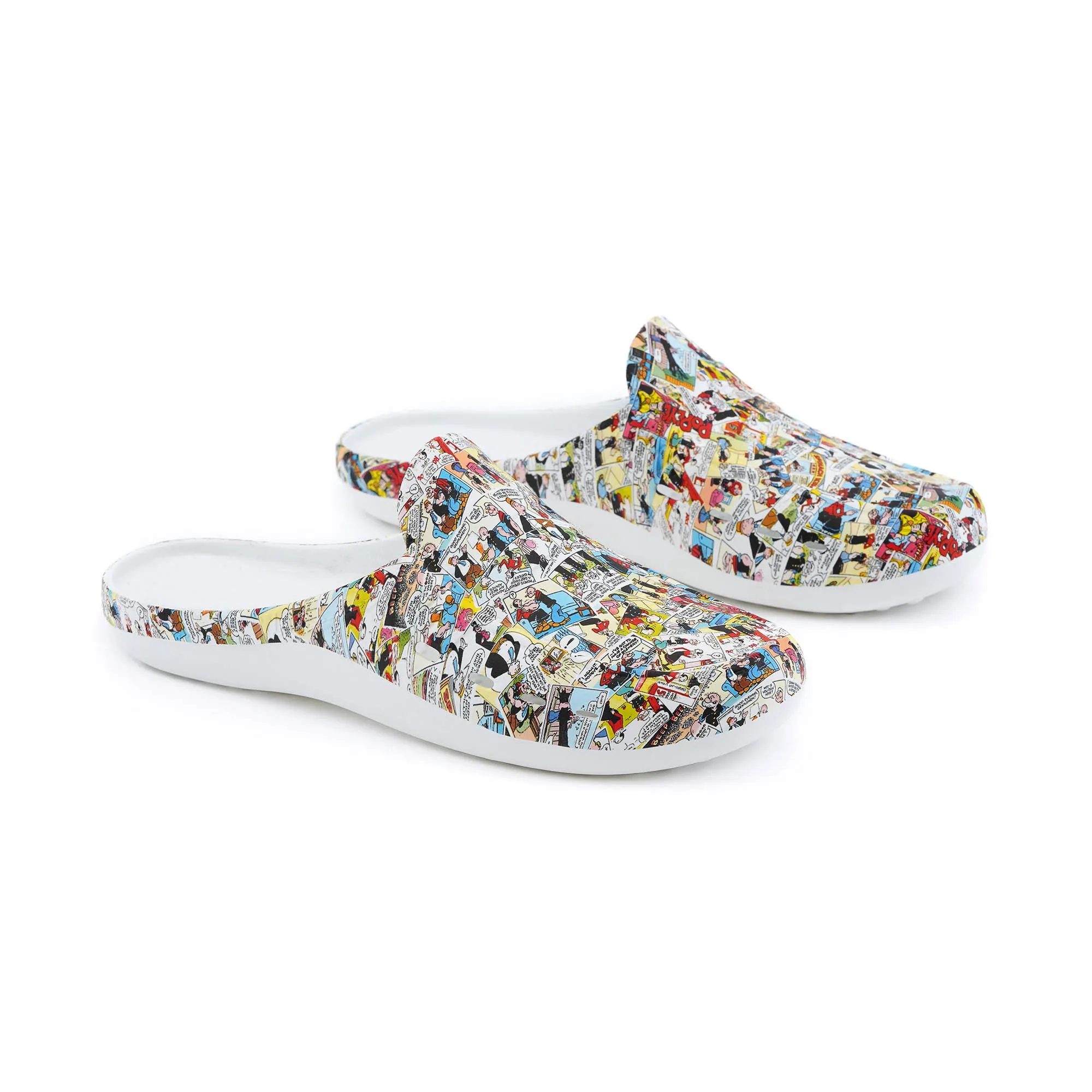 Dandy Popeye Comix Print Slip Ons