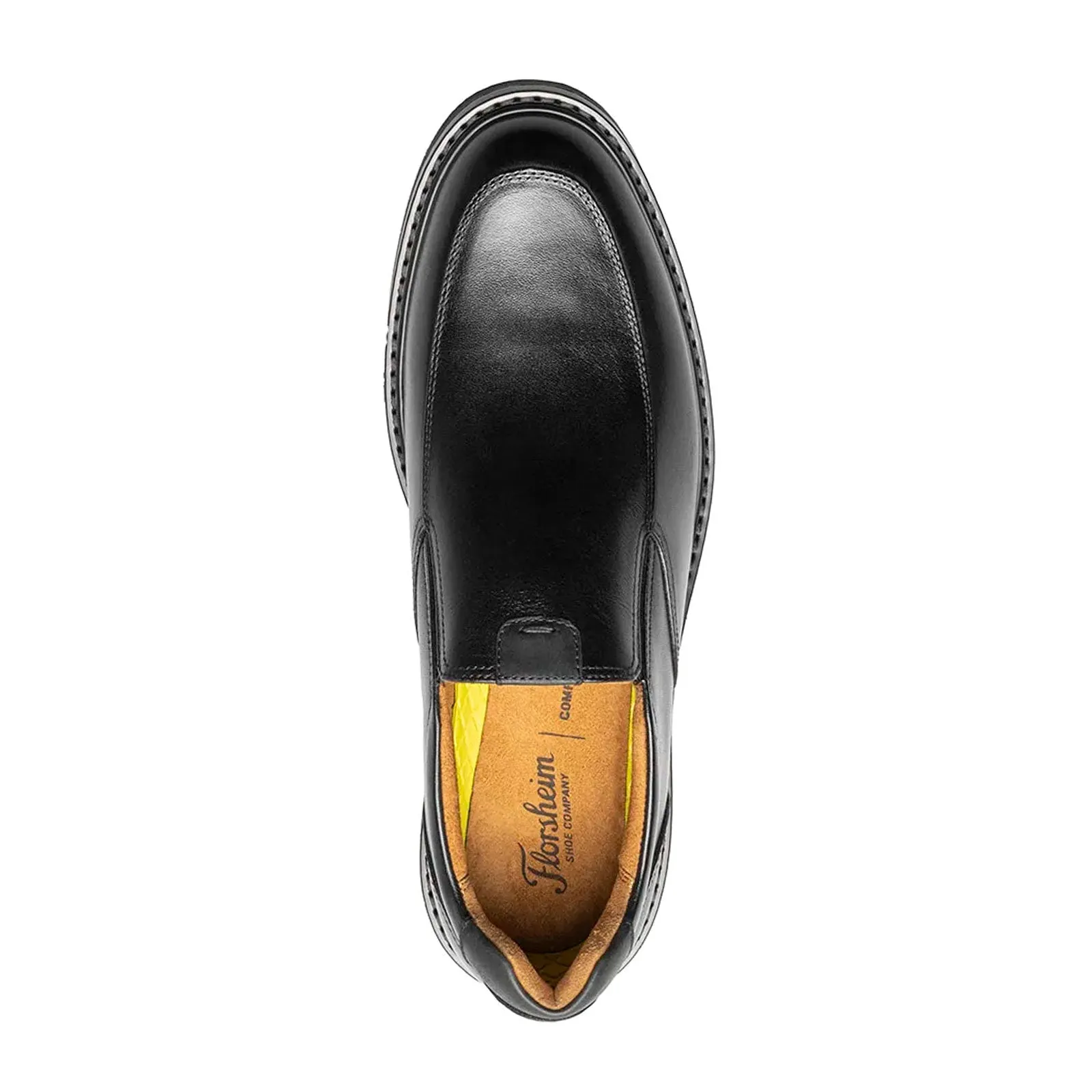 Florsheim Norwalk Moc Toe Slip On Loafer (Men) - Black