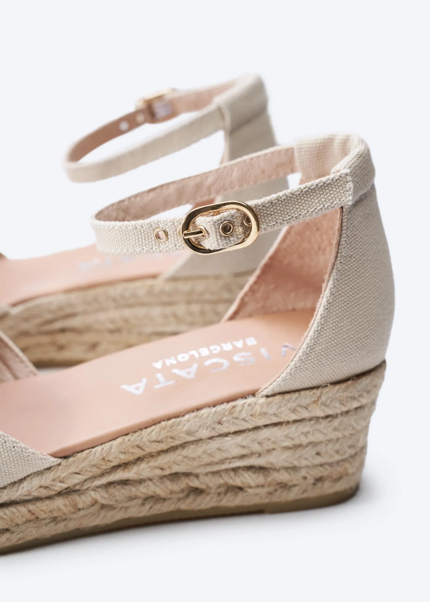 Formiga Canvas Espadrille Wedges