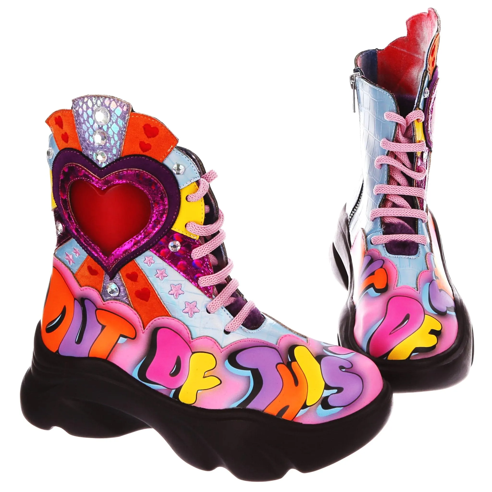 Galaxy of Love Boots by Irregular Choice