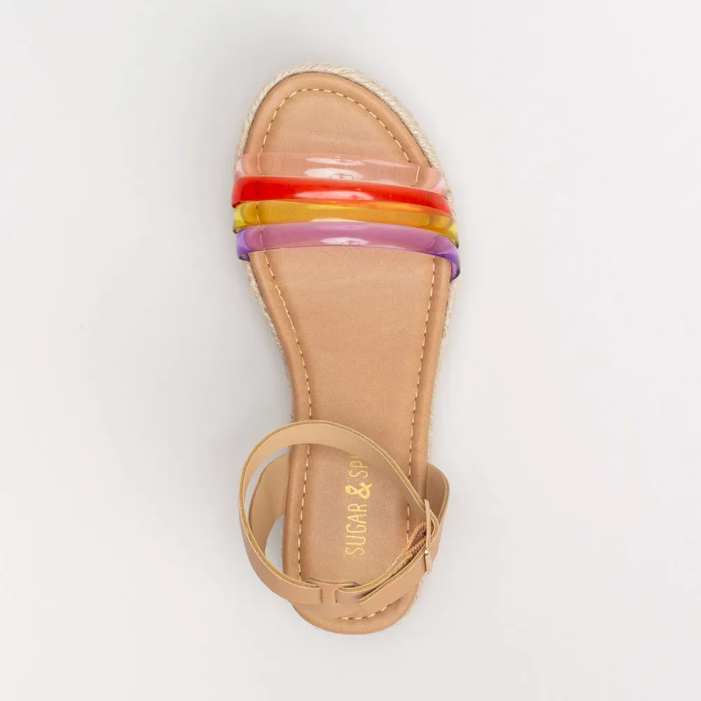 Girls Espadrille Wedge _ 155008