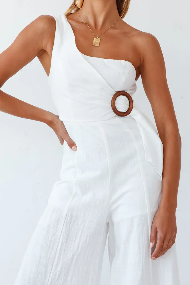 International Fling Jumpsuit White