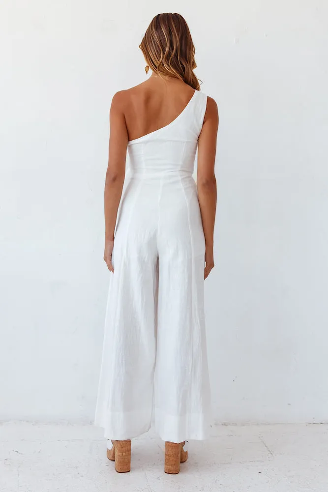 International Fling Jumpsuit White