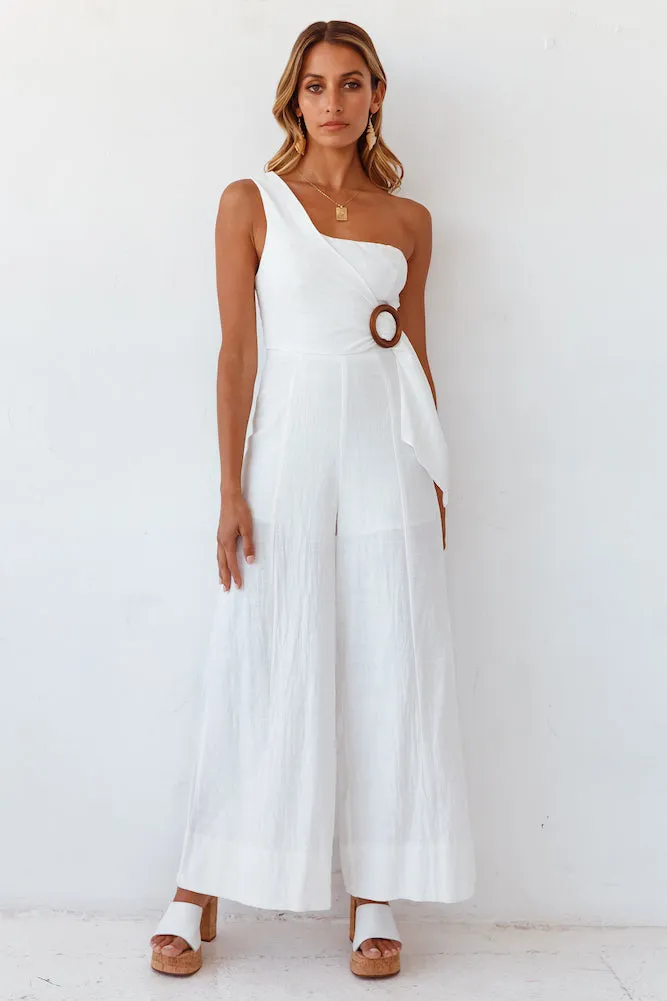 International Fling Jumpsuit White