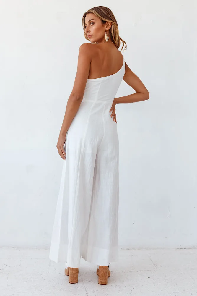 International Fling Jumpsuit White