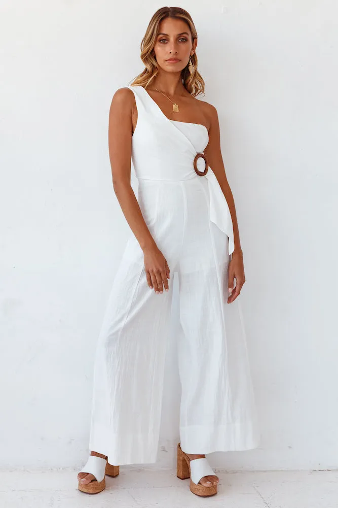 International Fling Jumpsuit White