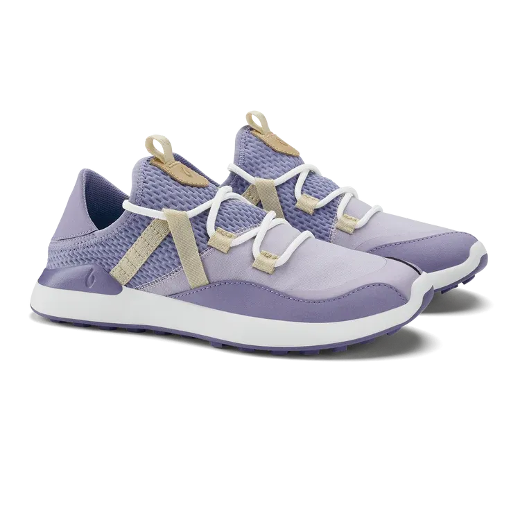 Kawela Women's Breathable Golf Shoe in Lilac and Puka