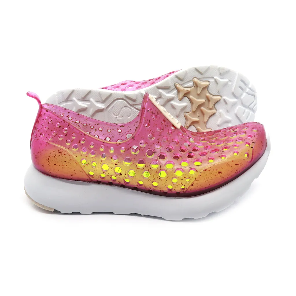 Kids Pink Fiber Sneaker