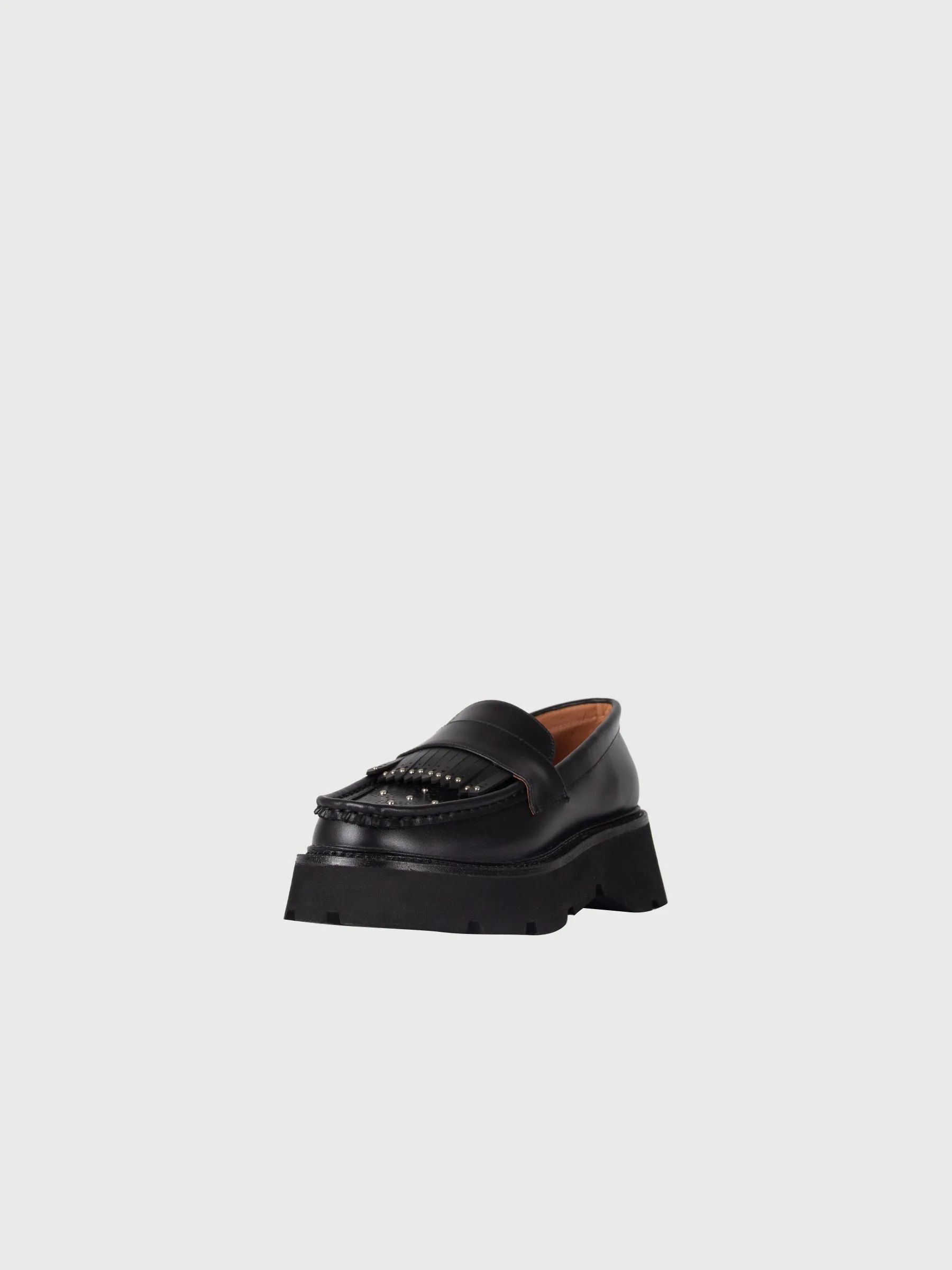 Laser-Cut Chunky Platform Oxfords