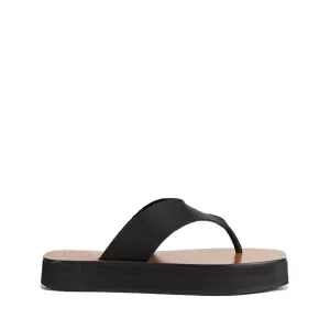 Melitto Black Platform Sandals