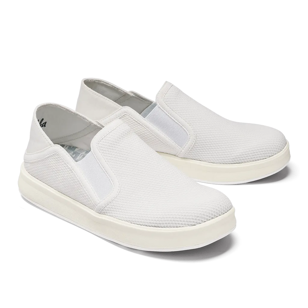 OluKai Women's Ki'ihele Shoes- Bright White