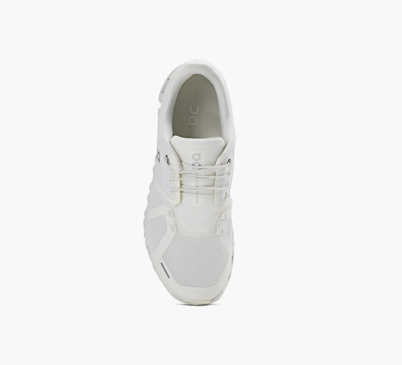 On Cloud Men's Cloud 6 Running Shoes- All White