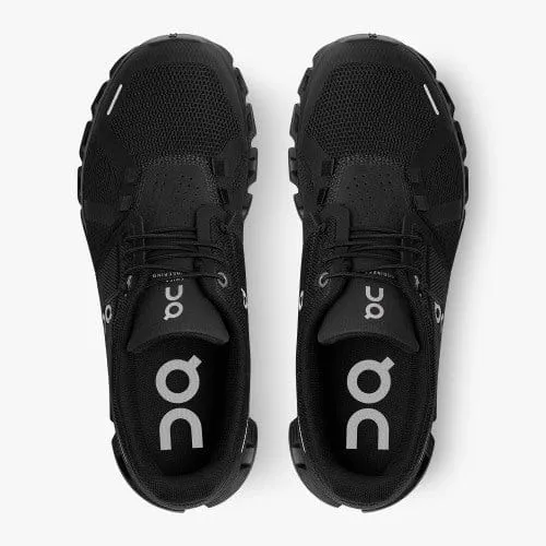 On Cloud Women's Cloud 5 Running Shoes- All Black