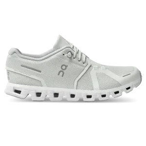 On Cloud Women's Cloud 5 Running Shoes- Ice/White