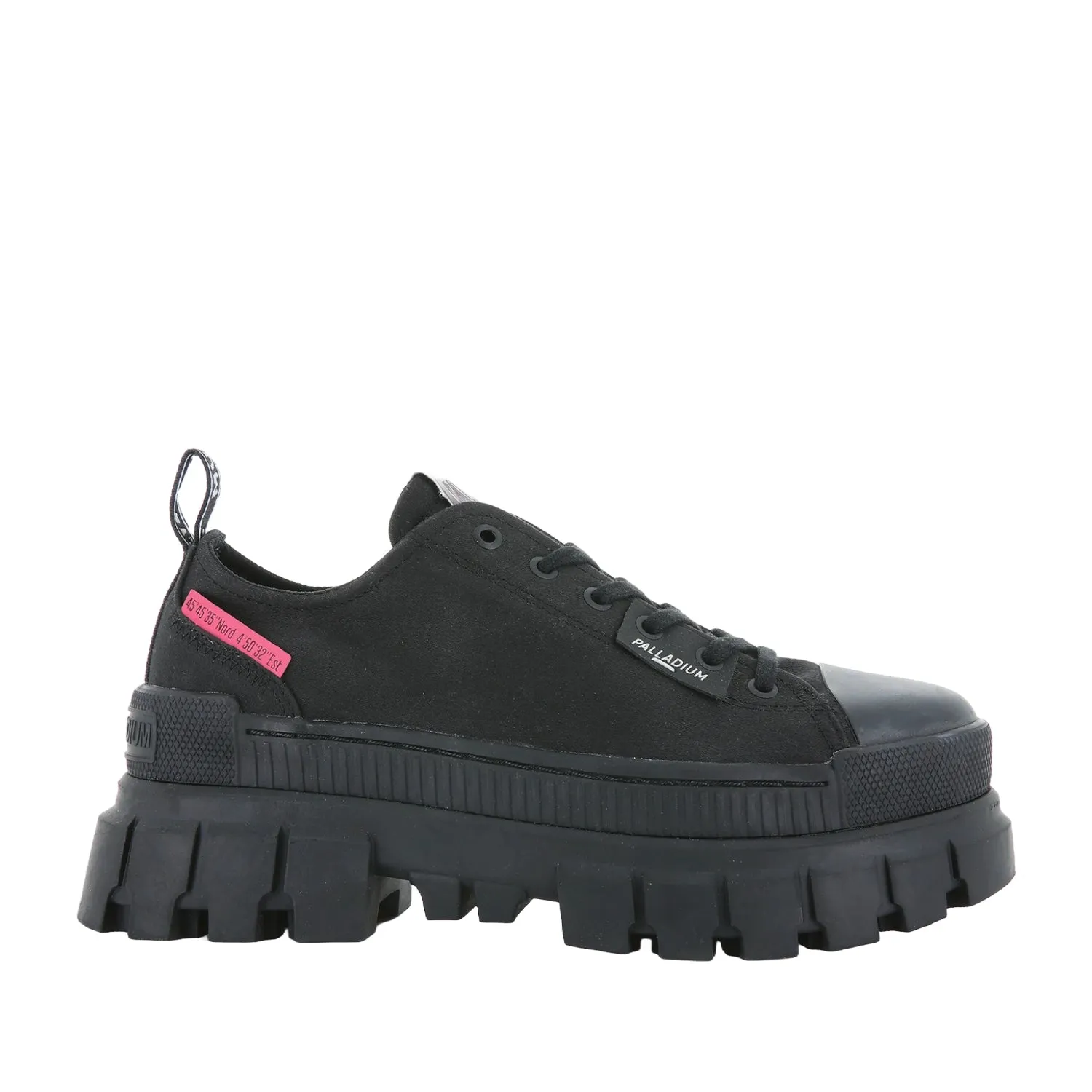 Palladium Women's Revolt Lo TX in Black/Black