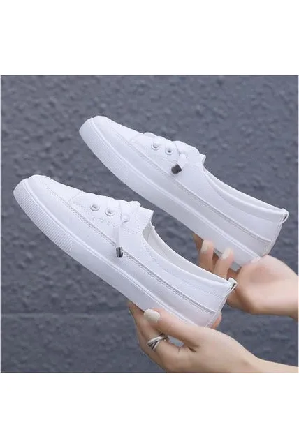 PU Leather Walking sneakers