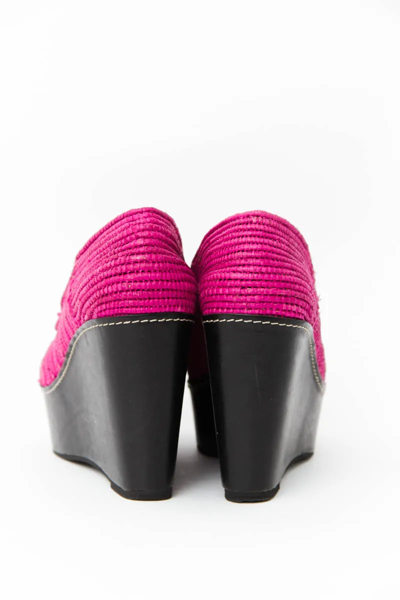 RAFFIA WEDGES