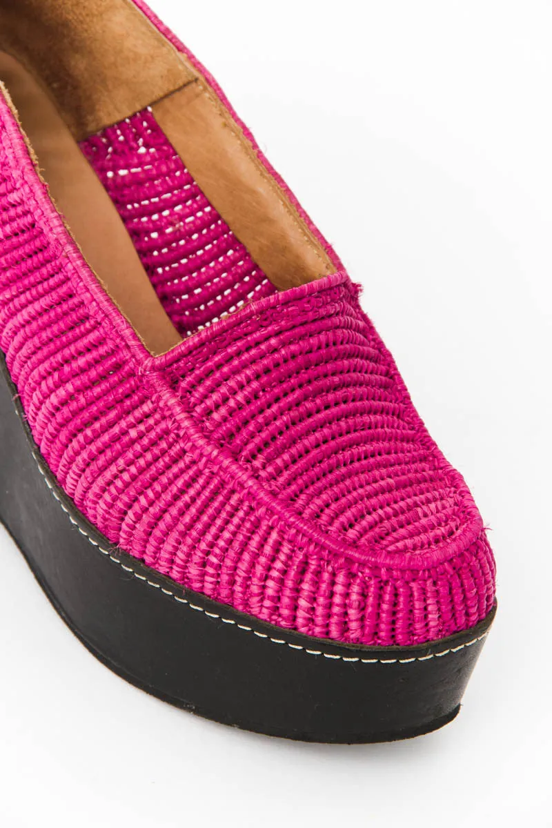 RAFFIA WEDGES