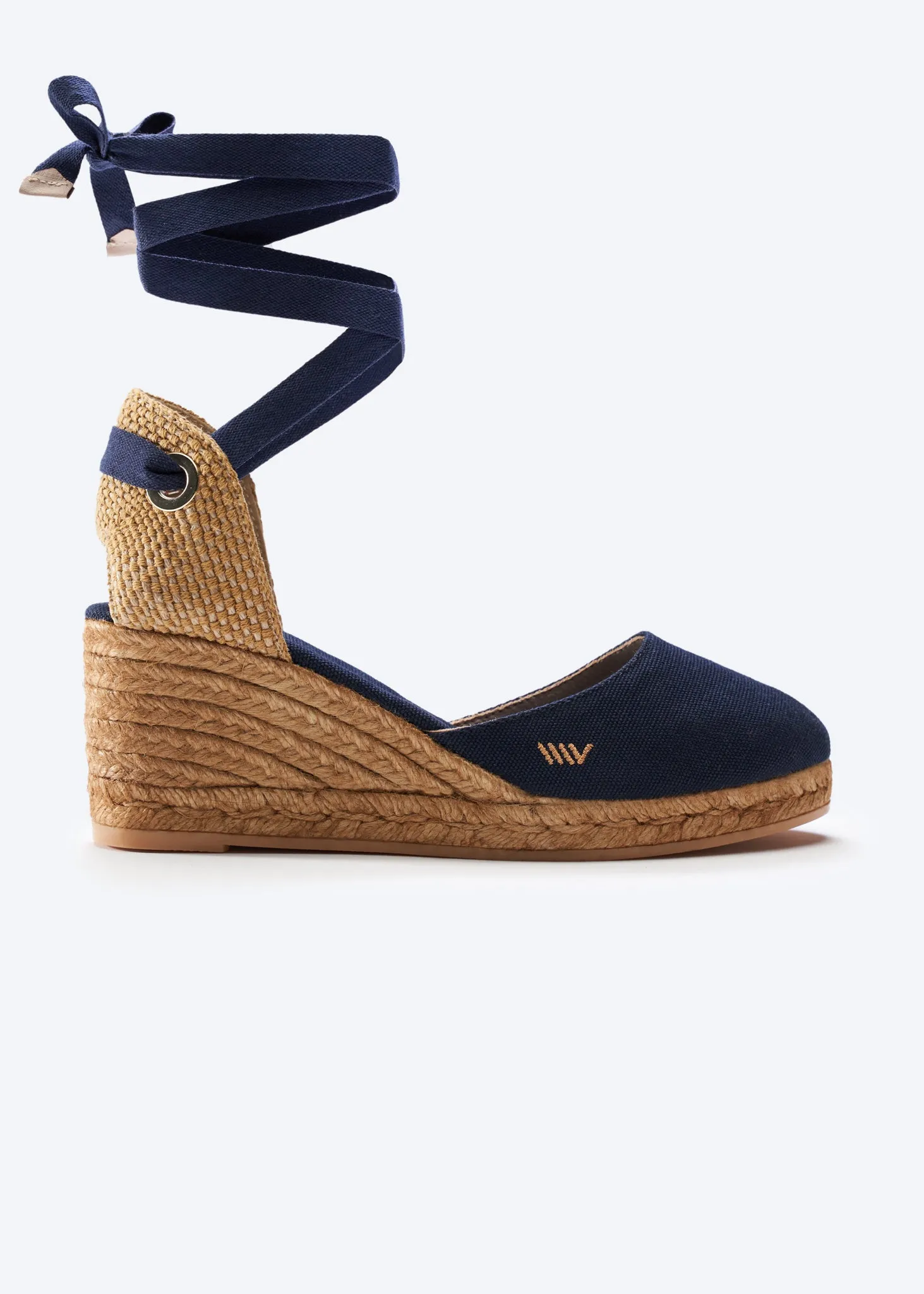 Sagaro Canvas Espadrille Wedges