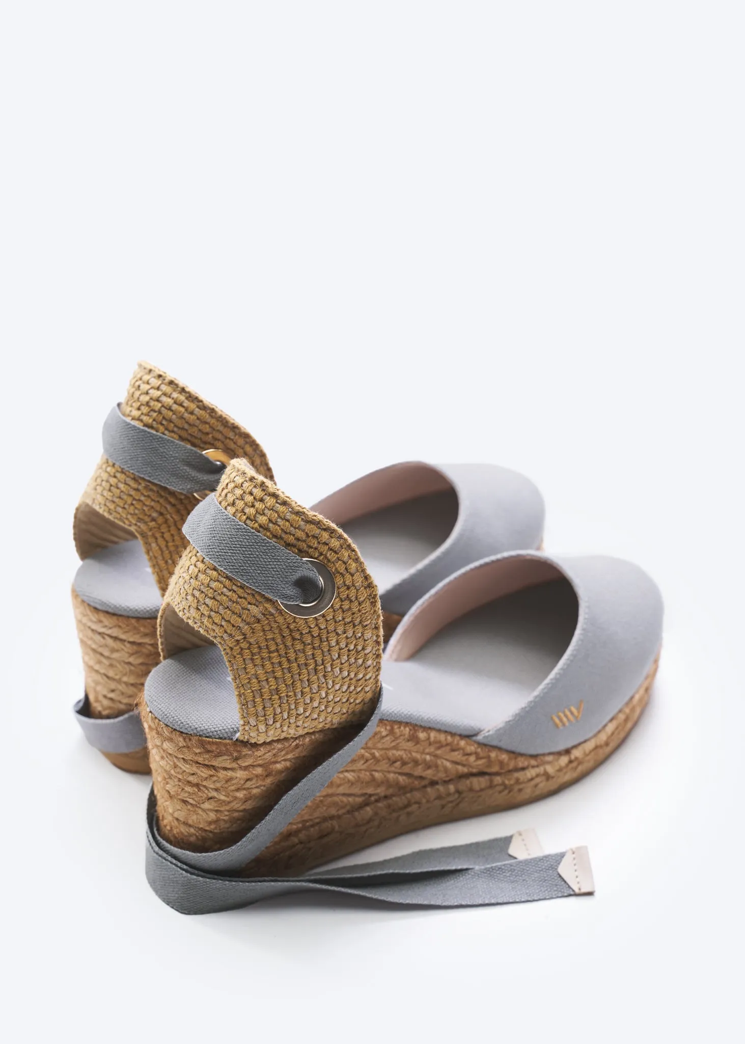 Sagaro Canvas Espadrille Wedges