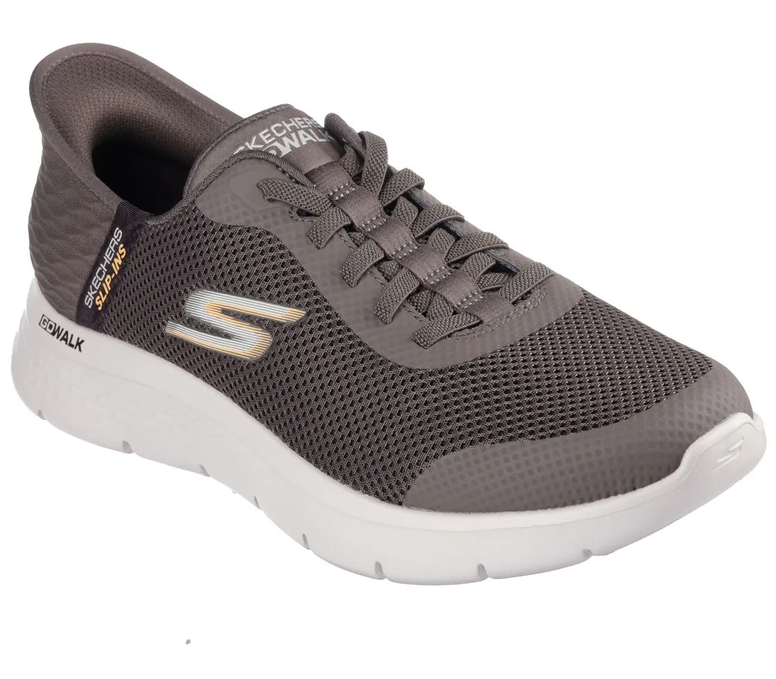 Skechers Mens Slip-Ins Go Walk Flex Slip-On Shoes