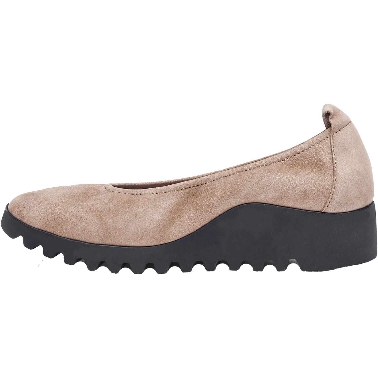 Women's Aetrex Brianna Taupe Suede