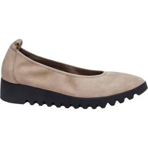 Women's Aetrex Brianna Taupe Suede