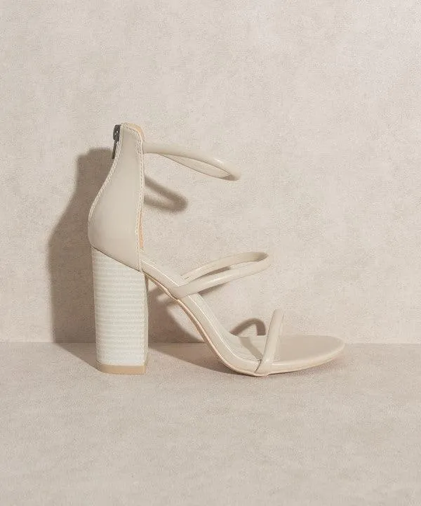 Womens Shoes Style No. Taylor - Minimalist Strappy Heel